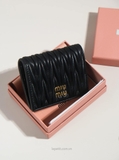 Ví M/iu M/iu Matelassé Small Wallet