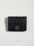 Ví M/iu M/iu Matelassé Small Wallet