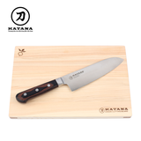 Thớt gỗ bách Nhật Hinoki cao cấp KATANA KTH03 - chữ nhật kích thước 20x280x400mm