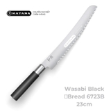 Dao cắt bánh mỳ Nhật Bản cao cấp KAI Wasabi Black Bread - 6723B (230mm)