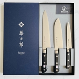 Bộ 3 dao bếp Nhật cao cấp Tojiro DP thép VG10 - Thái thịt cá - Thái đa năng - Gọt hoa quả FT-032