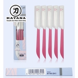 Dao cạo nữ cao cấp Nhật Disposable BTM-5H1 bộ 5 chiếc (màu hồng)