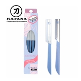 Dao cạo lông mày cao cấp Nhật Disposable BTMG-5F bộ 5 chiếc (màu xanh)