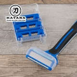 Dao cạo râu cao cấp Nhật axia+4 đầu thay