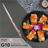 Dao bếp Nhật cao cấp Global G10 Salmon Knife - Dao phi lê cá hồi (310mm)