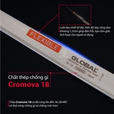 Dao bếp Nhật cao cấp Global G10 Salmon Knife - Dao phi lê cá hồi (310mm)