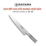 Dao bếp Nhật cao cấp Global G17 Chef - Dao thái thịt cá (270mm)