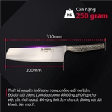 Dao bếp Nhật cao cấp Global GF36 Nakiri - Dao thái rau củ (200mm)