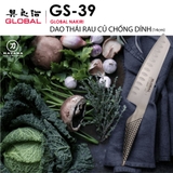 Dao bếp Nhật cao cấp Global GS39 Nakiri - Dao thái rau củ chống dính (140mm)