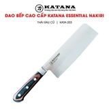 Dao bếp thương hiệu cao cấp KATANA Nakiri - Dao thái rau củ quả KATA203 (180mm)