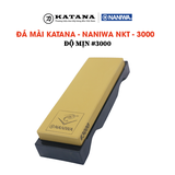 Đá mài dao Naniwa thương hiệu KATANA độ mịn cao #3000 (185x65x15mm) - NKP-3000C đế kèm hộp đựng bảo quản