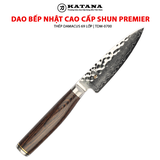 Dao bếp Nhật cao cấp Shun Premier Paring - Dao gọt hoa quả thép Damascuss 69 lớp TDM0700 (100mm)