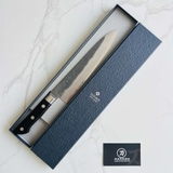 Dao bếp Nhật cao cấp Tojiro Atelier Chef thép Damascus 63 lớp VG10 - Dao thái thịt cá 210mm TA-CH210