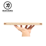 Thớt gỗ bách Nhật Hinoki cao cấp KATANA KTH02 - chữ nhật kích thước 20x250x350mm