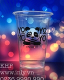 Ly Nhựa PP 500ml in logo