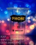 Ly Nhựa PP 500ml in logo