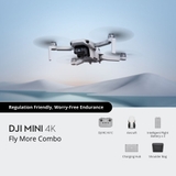 Flycam DJI Mini 4K Fly More Combo (+DJI RC-N1C)
