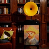 Hệ Thống Loa x Mâm Than Fennessy i5 Donut Gramophone Van Gogh