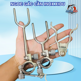 Ngoe Gác Cần Câu Cá Chép Và Săn Hàng XIDU Cao Cấp, Chất Liệu Inox Gập Gọn Khi Sử Dụng