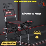 Ghế Câu Đài Lingte, Ghế Câu Mọi Địa Hình Chắc Chắn và Dễ Gấp Gọn, Đủ Phụ Kiện Tiêu Chuẩn