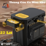 Thùng Câu Cá Đa Chức Năng Thể Tích 27L Yeyingzhe Chất Liệu Thùng Nhựa Cứng
