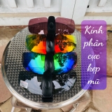 Kính kẹp mũ phân cực nam, nữ thể thao đổi màu ngày và đêm dùng kẹp mũ nón câu cá, đi xe đạp dã ngoại