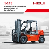 5 ton, 6 ton, 7 ton, 8.5 ton, 10 ton G series internal combustion counterbalanced forklift truck