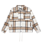 DSW Flannel Button-Up Boxy Jacket