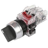 Công tắc xoay 2 vị trí viền nhôm MRS-R2A1