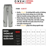 Quần Kaki Nam Owen QKSL231798 màu be trơn dáng slim fit chất liệu CVC Spandex