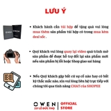 Áo Thun polo Nam Tay Ngắn Có Cổ Owen APV253613 màu xanh lá đậm dáng suông tà bằng xẻ tà chất liệu cotton poly