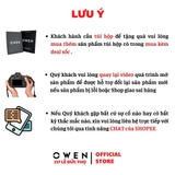 Áo sơ mi nam tay ngắn Owen AB250371NT màu xanh lá nhạt kẻ caro dáng suông body fit tà bằng có túi chất liệu bamboo spandex