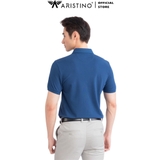 Áo Thun Polo Nam Cổ Bẻ Aristino APS148S3 màu Xanh tím than 35 in