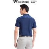 Áo Thun Polo Nam Cổ Bẻ Aristino APS062S3 Màu: Trắng 6, Xanh biển 67, Xanh tím than 139