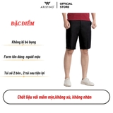 Quần Short Nam Aristino ASO020AS2 Màu Đen 9