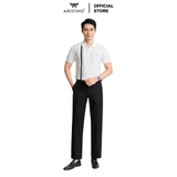 Áo Thun Polo Nam Cổ Bẻ Aristino APS048AZ Màu Trắng 6 kẻ Jacquard