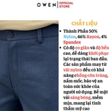 Quần Short Nam Owen SW231923 Màu navy melange sóc âu dáng Trendy chất liệu polyester