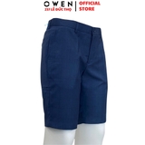Quần Short Nam Owen SW231919 Sóc Âu màu xanh navy dáng Slim fit chất liệu polyester
