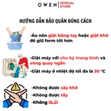 Áo Khoác Jacket Owen JK241485 màu xám nhạt họa tiết chữ in dáng regular fit, cổ cao 3 phân, khóa kéo, tay và gấu bo chun chất liệu polyester