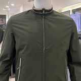 Áo Khoác Jacket Owen JK231620 màu dark moss họa tiết dáng regular fit  vải polyester
