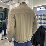 Áo Khoác Jacket Owen JK231620 màu dark moss họa tiết dáng regular fit  vải polyester