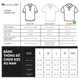 Áo Thun Polo Nam Cổ Bẻ Aristino APS128S3 màu Nâu 116 Kẻ Jacquard