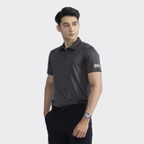 Áo Thun Polo Nam Cổ Bẻ Aristino APS041S2 Màu Xám Jacquard họa tiết Dáng Regular Fit Vải Polyester