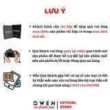 Áo thun polo Nam Tay Ngắn Có Cổ Owen APV253658 màu trắng viền xanh dáng body fit tà bằng Chất liệu Cafe