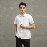Áo Sơ mi trắng ngắn tay Aristino ASS005AS1 (ASSR16)