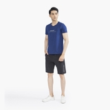 Áo Thun Nam Tay Ngắn Không Cổ Aristino ATS040S2 Dáng Suông Vải Polyester Thể Thao 2 Màu Lựa Chọn