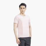 Áo Thun Nam Ngắn Tay Không Cổ ARISTINO ATS041S2 dáng Regular fit vải Cotton