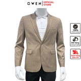 Áo Demi - Blazer Owen BL231696 màu be  Dáng slimfit vải polyester