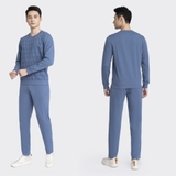 Bộ đồ thun thu đông Aristino ALH016W3 Màu Xám 197 in, Đen 9 in