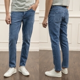 Quần Jean Nam Aristino Quần Bò Nam AJN01101 Dáng Suông Chất Liệu Cotton 3 Màu Lựa Chọn